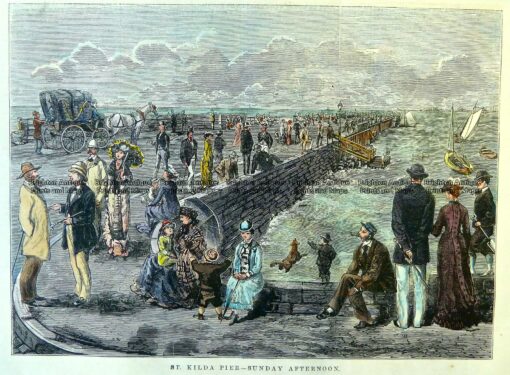29-129  St Kilda Pier c.1879
