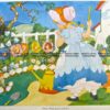29-340  Nursery Rhyme -  Mary Mary Quite Contrary  c.1960