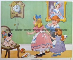 29-341  Nursery Rhyme - HIckory Dickory Dock  c.1960