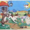 29-342  Nursery Rhyme - Hey Diddle Diddle  c.1960