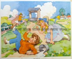 29-345 Nursery Rhyme - Jack and Jill  c.1960