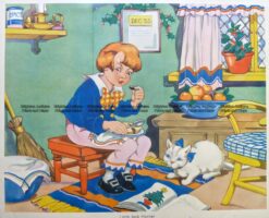 29-348  Nursery Rhyme - Little Jack Horner  c.1960