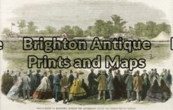 29-465 - Melbourne - Melbourne Cricket Ground Anon - circa 1864 Hand coloured wood engraving 24cm X 15cm Condition A+