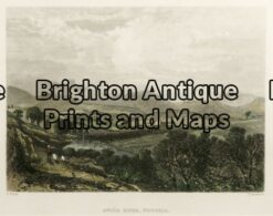 29-486 - Victoria - Avoca River S Prout - circa 1873 Hand coloured steel engraving 19cm X 14cm Condition A+