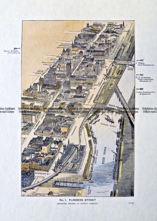 29-488  Flinders Street bird’s eye view  c.1906