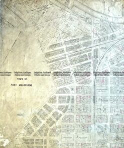 29-492 Port Melbourne street map c.1883
