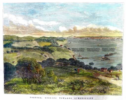 29-503  Portsea looking towards Queenscliff c.1872