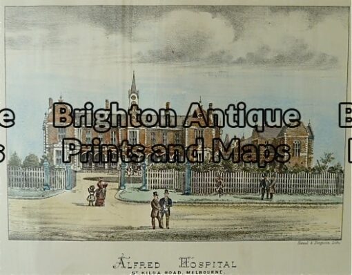 29-513  Melbourne – Alfred Hospital  c.1888
