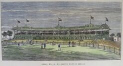 29-523  Melbourne Cricket Ground MCG grand stand  c.1889
