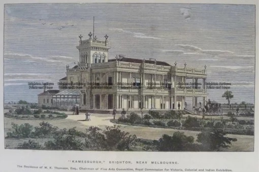 29-525  Anzac House Kamesburgh Brighton  c.1889