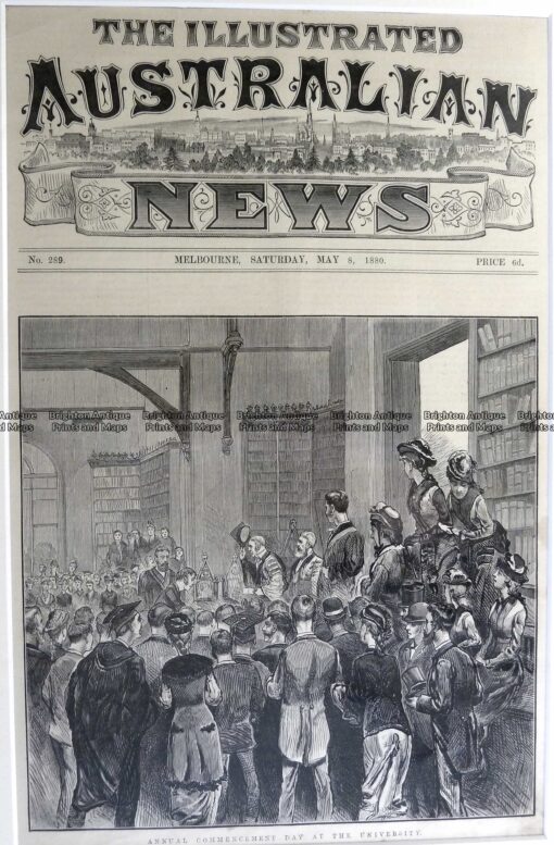 29-532  Melbourne University – commencement day  c. 1880
