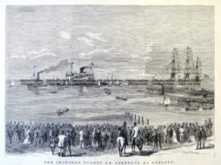 29-832  Navy - Cerberus at Geelong  c.1875