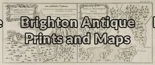 3-066 – New South Wales – Botany Bay Queensland – Endeavour River Pair of maps from Cooks 1st voyage  – circa 1774 French Edition Copperplate engraving 33cm X 13cm Condition A+