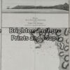 3-095 - Tasmania - Adventure Bay Benard - circa 1777 Copperplate engraving 20cm X 25cm Condition A+