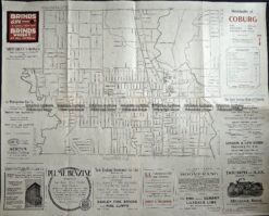 3-221  Coburg street map  c.1920