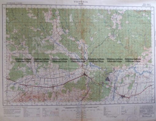 3-303  Victoria – Moe area  c.1940