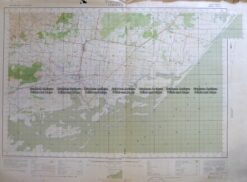 3-305  Victoria - Alberton region military map  c.1942