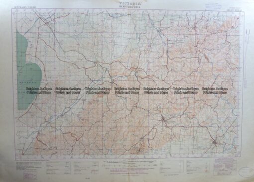 3-309  Victoria – Korumburra & Leongatha area  c.1931