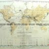 3-394  World - Earthquakes & Volcanoes by Johnston  c.1851
