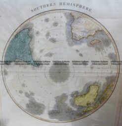 3-400  Southern Hemisphere - South Pole by Thomson  c.1816
