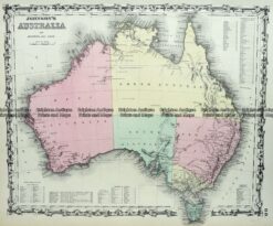 3-515  Australia by Johnson  c.1855