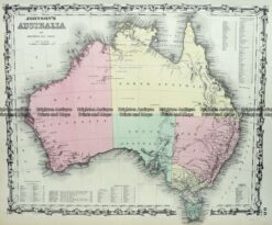 3-515  Australia by Johnson  c.1855