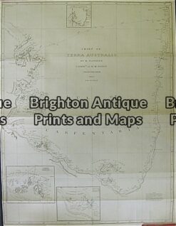 3-523  Flinders chart of Gulf of Carpentaria  c.1814
