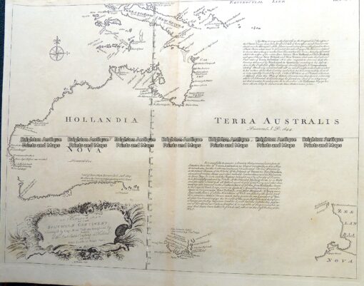 3-788  Australia by Emanuel Bowen