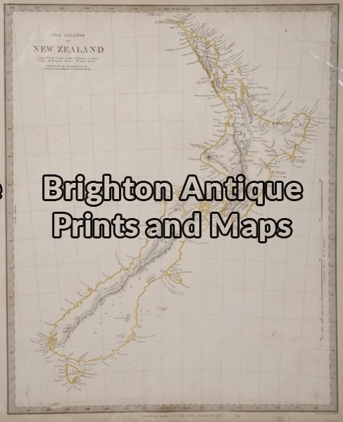 3-792 New Zealand by Walker circa 1844