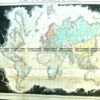 3-807 World in 1660 by Quin c.1856