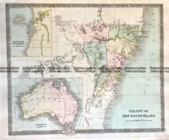 3-818  NSW and Australia by Teasdale c.1844