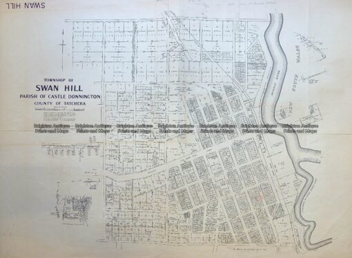 3-829  Victoria – Swan Hill in Parish of Castle Donnington  c.1960