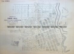 3-829  Victoria - Swan Hill in Parish of Castle Donnington  c.1960