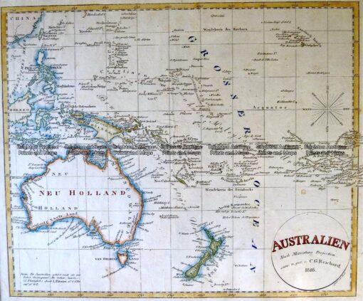 3-866  Australia by C G Reichard c. 1816