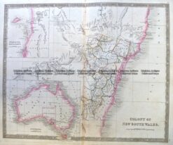 3-891  Australia and Pacific by Teesdale  c.1837