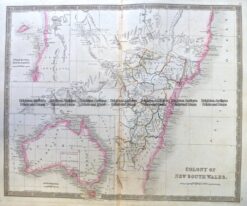 3-891  Australia and Pacific by Teesdale  c.1837