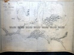 3-897  Victoria - Navigation Chart - Western Port  c.1867 (1903)