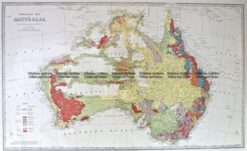 3-898  Australia Geological  c.1886