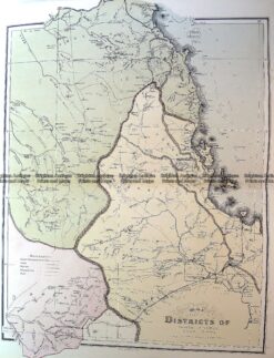 3-964  Queensland - Districts of Kennedy  c.1886