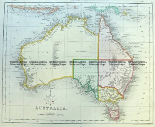 3-985  Australia by Archer  c.1850