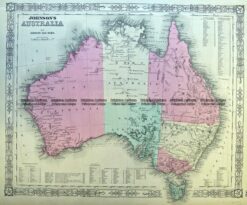 3-987  Australia by Johnson & Ward  c.1859