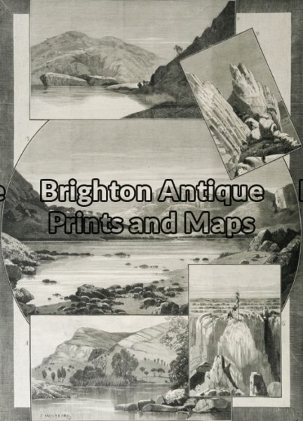 32-383 – Western Australia – Kimberley Anon – circa 1887 Wood engraving 23cm X 32cm Condition A+