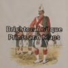 33-002 - Military - Canadian regiment Anon - circa 1890 Chromolithograph 16cm X 22cm Condition A+