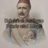 33-003 - Military - General Gordon of Khartoum Anon - circa 1885 Chromolithograph 24cm X 30cm Condition A+