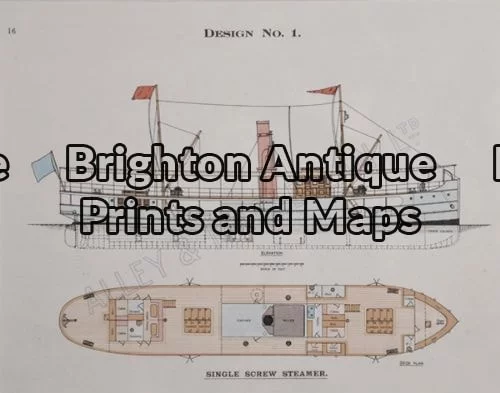 33-016 – Maritime Architecture Alley & McLellan – circa 1914 Chromolithograph 26cm X 20cm Condition A+
