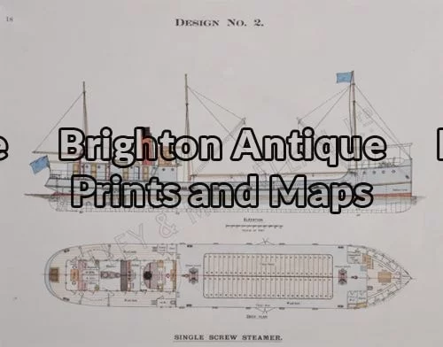 33-018 – Maritime Architecture Alley & McLellan – circa 1914 Chromolithograph 26cm X 20cm Condition A+