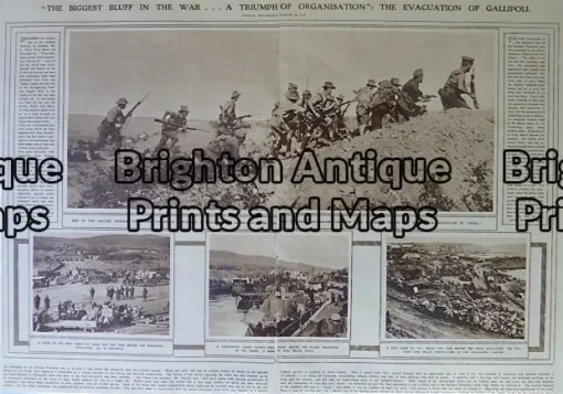 33-030  ANZAC – Evacuation of Gallipoli c.1915