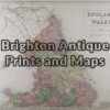 4-033 - England and Wales A & C Black - circa 1865 Chromolithograph 56cm X 42cm Condition A+