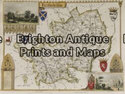 4-147 - England - Hertfordshire Moule - circa 1840 Hand coloured steel engraving 25cm X 19cm