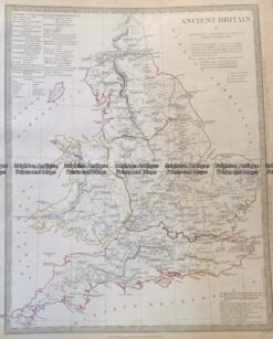 4-167  Ancient England and Wales  c.1844